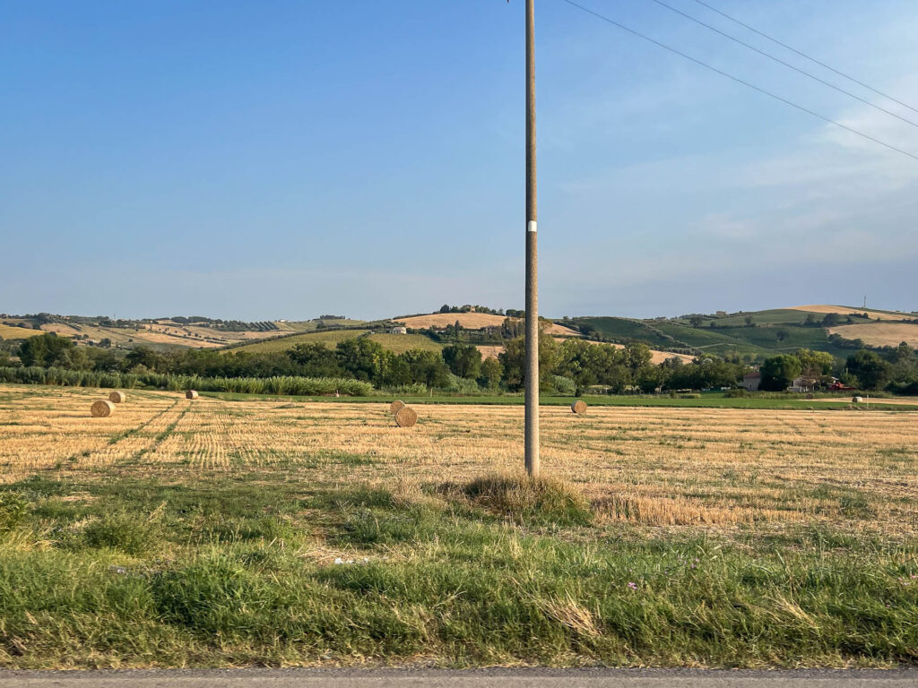 hidden marche sunny country road