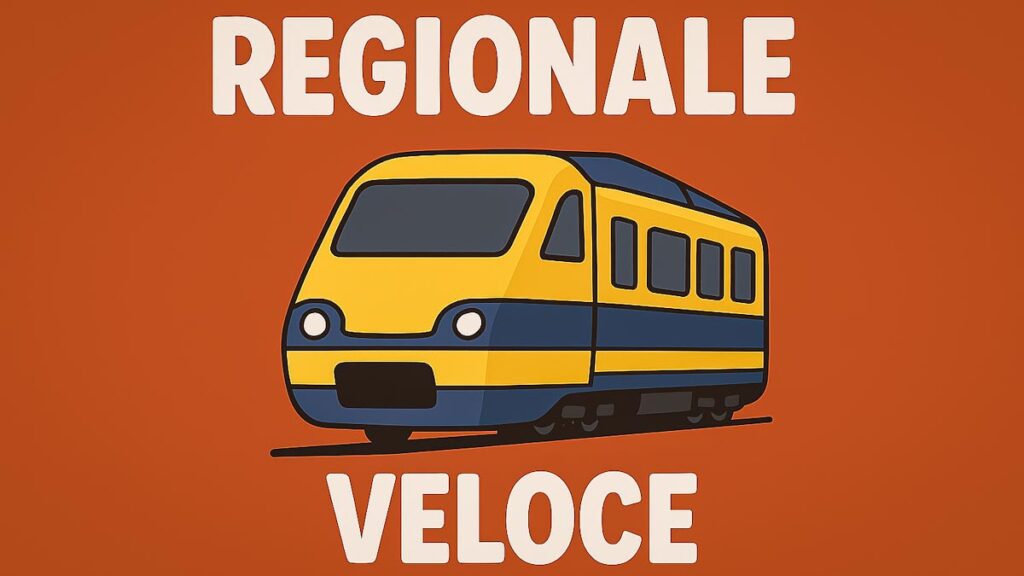 regionale veloce train, Italy
