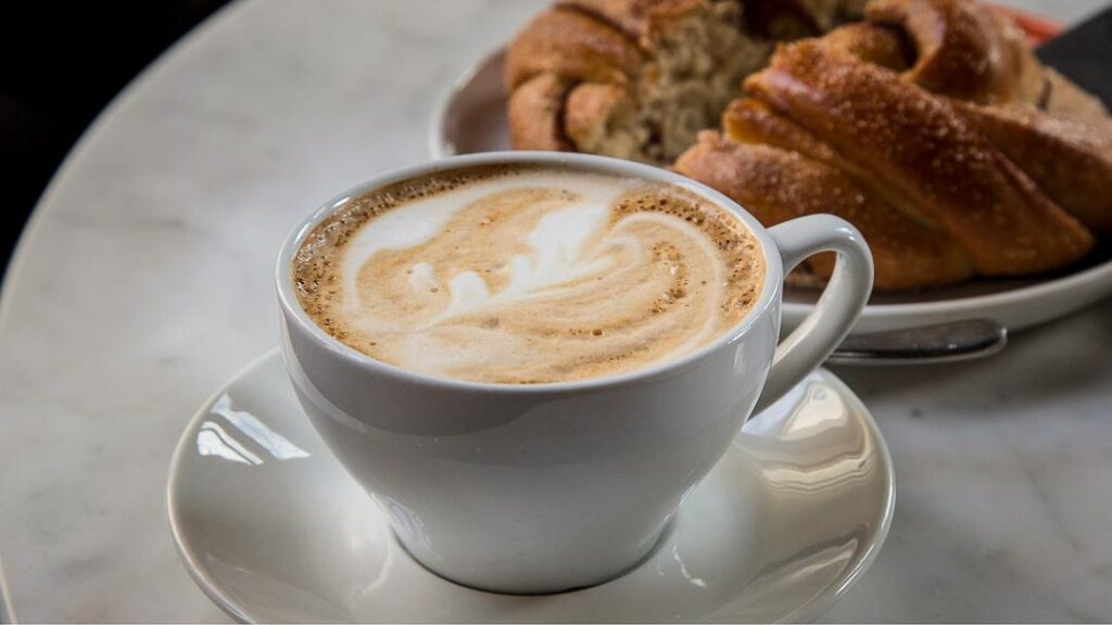 Italy cappuccino good morning 